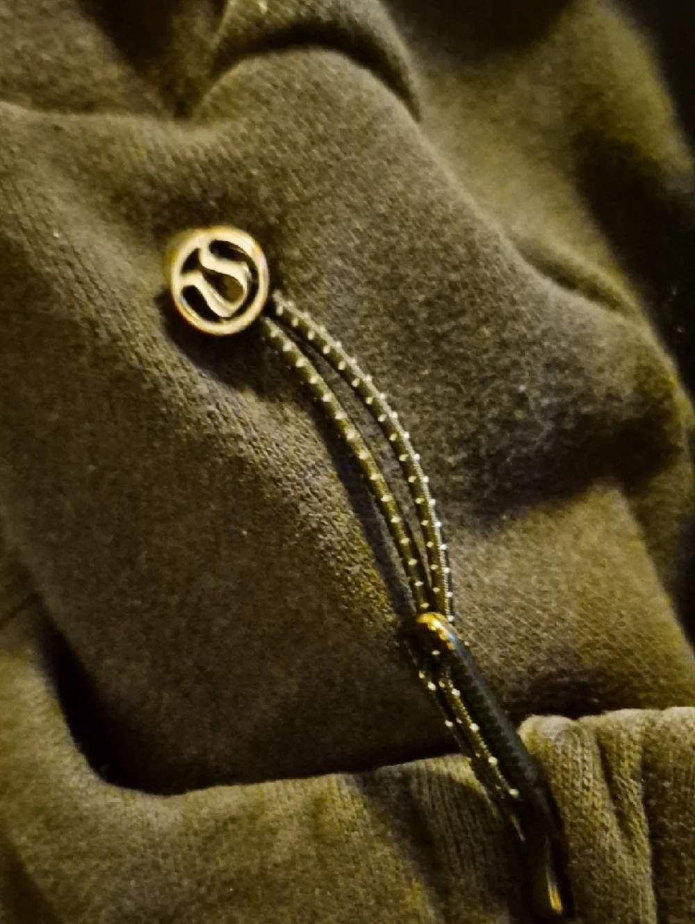 Dark Charcoal Lululemon Zip Hoodie - Picture 2 of 3